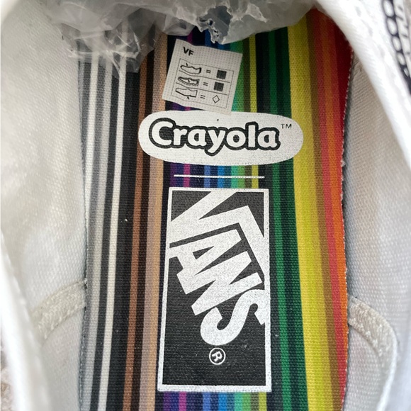 Vans X Crayola Crayons Rainbow Mens Size 8 Unisex Womens Size 9.5 - Picture 5 of 8